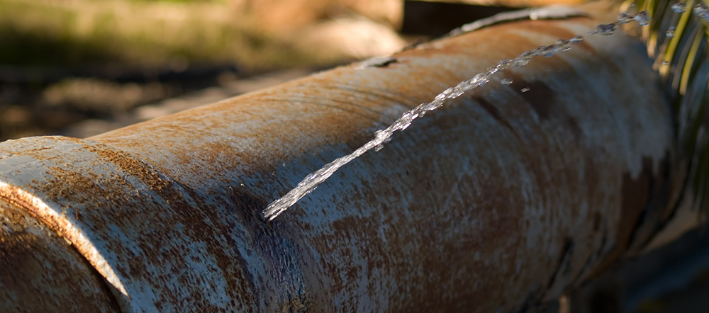leaky pipes