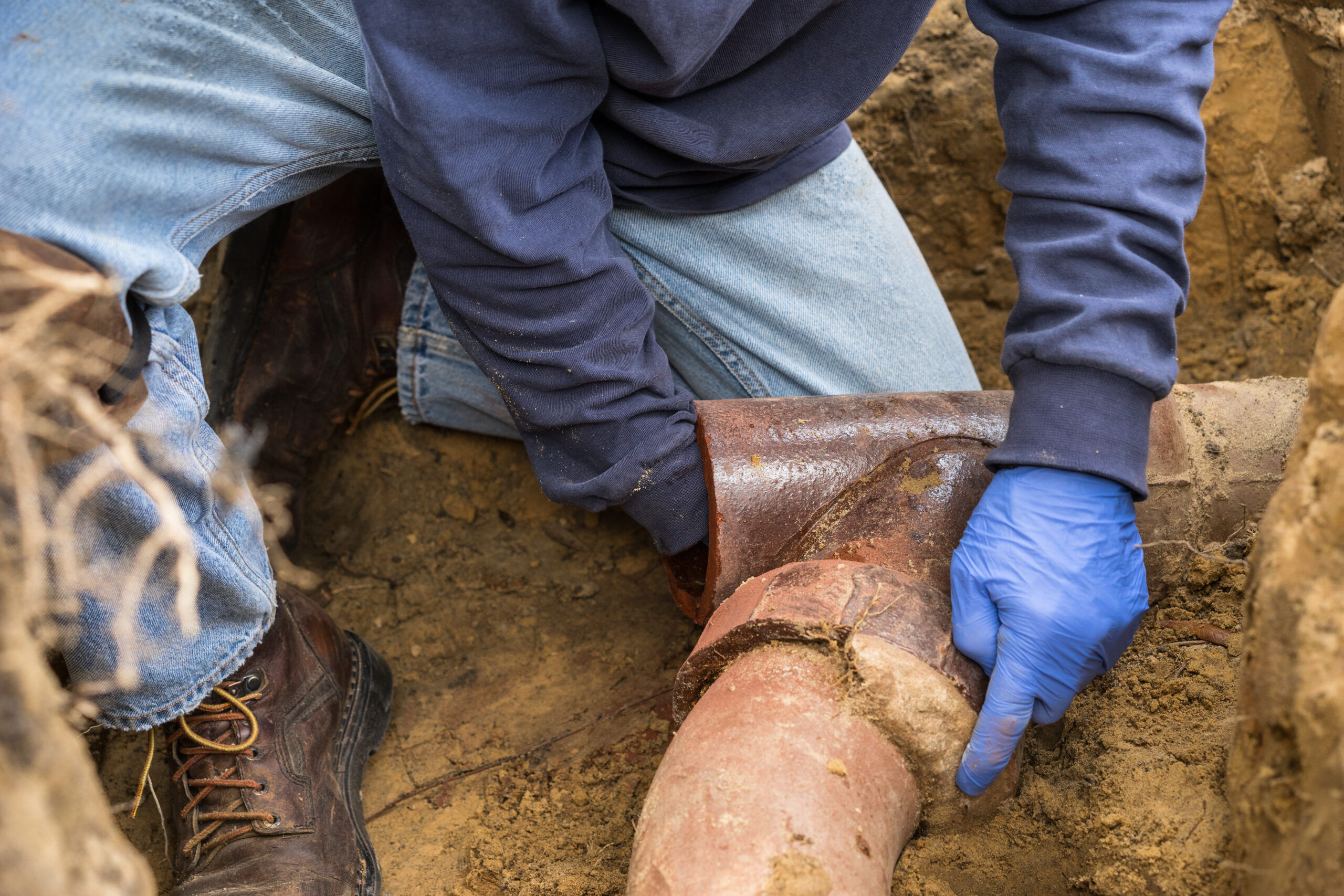 trenchless water line replacement