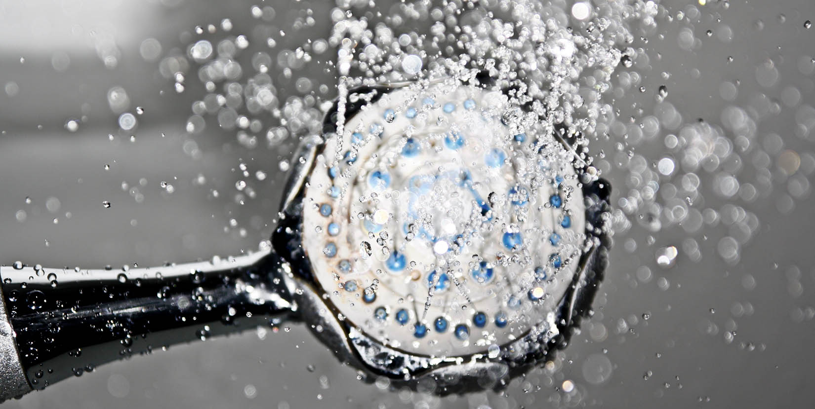 water heater repair provides hot water for this shower head